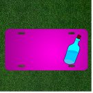 Custom Personalized Car License Plate With Add Names To Bottle Water Cork