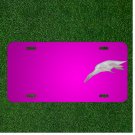 Custom Personalized Car License Plate With Add Names To Fish Swimming Tail