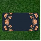 Custom Personalized License Plate Tag With Pink Flowers Add Pictures Or Names
