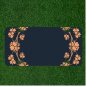 Custom Personalized License Plate Tag With Pink Flowers Add Pictures Or Names
