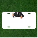 Custom Personalized License Plate Auto Tag With Business Man Design Add Names