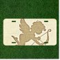 Custom Personalized License Plate Auto Tag With Bow And Arrow Baby Angel
