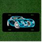 Custom Personalized License Plate Auto Tag With Fancy Blur Car Design NEW