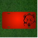 Custom Personalized License Plate With Add Names To Bear Animal Grizzly Wild