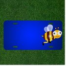 Custom Personalized License Plate With Add Names To Eyes Bee Bug Flying