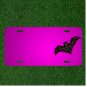 Custom Personalized Car License Plate With Add Names To Bat Spread Wings