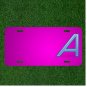 Custom Personalized Car License Plate With Add Names To Font Letter Italic