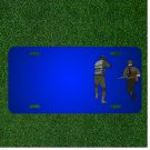 Custom Personalized License Plate With Add Names To Advance Army Battle