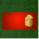 Custom Personalized License Plate With Add Names To Building House Heart Door