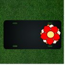 Custom Personalized License Plate With Add Names To Flower Nature Plant