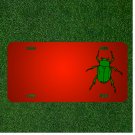 Custom Personalized License Plate With Add Names To Beetle Bug Insect