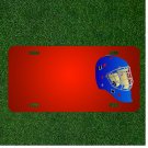Custom Personalized License Plate With Add Names To Helmet Hockey Goalie