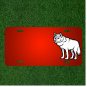 Custom Personalized License Plate With Add Names To Wolf Animal Canine