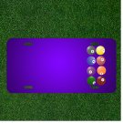 Custom Personalized License Plate With Add Names To Billiards Sphere Sport