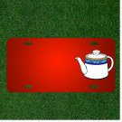 Custom Personalized License Plate With Add Names To Teapot Vessel Steeping