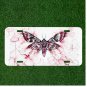 Custom Personalized License Plate Auto Tag With Amazing Butterfly Design