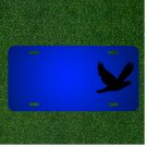 Custom Personalized License Plate With Add Names To Bird Silhouette Flying