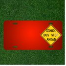 Custom Personalized License Plate With Add Names To Signs Bus School