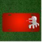 Custom Personalized License Plate With Add Names To Dragon Alien Creature
