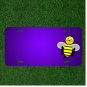 Custom Personalized License Plate With Add Names To Bee Wasp Bumblebee