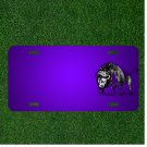 Custom Personalized License Plate With Add Names To Buffalo Horns Animal