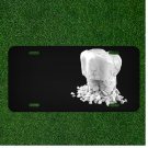 Custom Personalized License Plate Auto Tag With Tooth Falling Apart Add Names