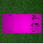 Custom Personalized Car License Plate With Add Names To Grebe Bird Wildlife