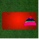 Custom Personalized License Plate With Add Names To Hat Wool Winter Warm