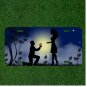 Custom Personalized License Plate Auto Tag With Man Proposing To Women Design