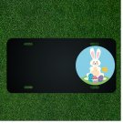 Custom Personalized License Plate With Add Names To Gorgeous Rabbit Design NEW