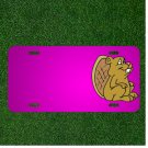 Custom Personalized Car License Plate With Add Names To Beaver Sitting Animal