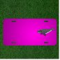 Custom Personalized Car License Plate With Add Names To Whale Swimming Ocean