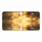 Custom Novelty License Plate With Stunning Glowing Cross View On Water Add Names