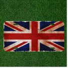 Custom Personalized License Plate Auto Tag With Vintage United Kingdom Flag NEW