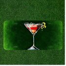 Custom Personalized License Plate Auto Tag With Alcholic Drink Design Art