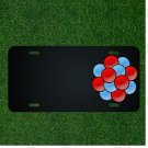 Custom Personalized License Plate With Add Names To Atom Nuclear Chemistry