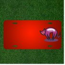 Custom Personalized License Plate With Add Names To Cat Purple Style