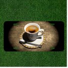 Custom Personalized License Plate Auto Tag With Coffee Cup And Plate Design