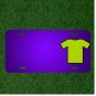 Custom Personalized License Plate With Add Names To Tee Shirt Green Fashion