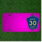 Custom Personalized Car License Plate With Add Names To Route 30 County