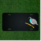 Custom Personalized License Plate With Add Names To Bird Branch Wings