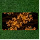 Creative Personalized Car License Plate With Abstract Fractal Pattern Artwork