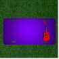 Custom Personalized License Plate With Add Names To Guitar Instrument Music