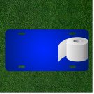 Custom Personalized License Plate With Add Names To Toilet Paper Toilet