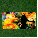 Custom Personalized License Plate Auto Tag With Colorful Wacky People Design NEW