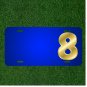 Custom Personalized License Plate With Add Names To Number 8 Alphabet Abc