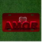 Symbol Celebration Valentine Custom Novelty License Plate Car Tag