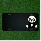 Custom Personalized License Plate With Add Names To Small Cartoon Bear Design