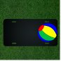 Custom Personalized License Plate With Add Names To Ball Beach Ball Inflatable