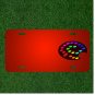 Custom Personalized License Plate With Add Names To Sample Board Color Palette